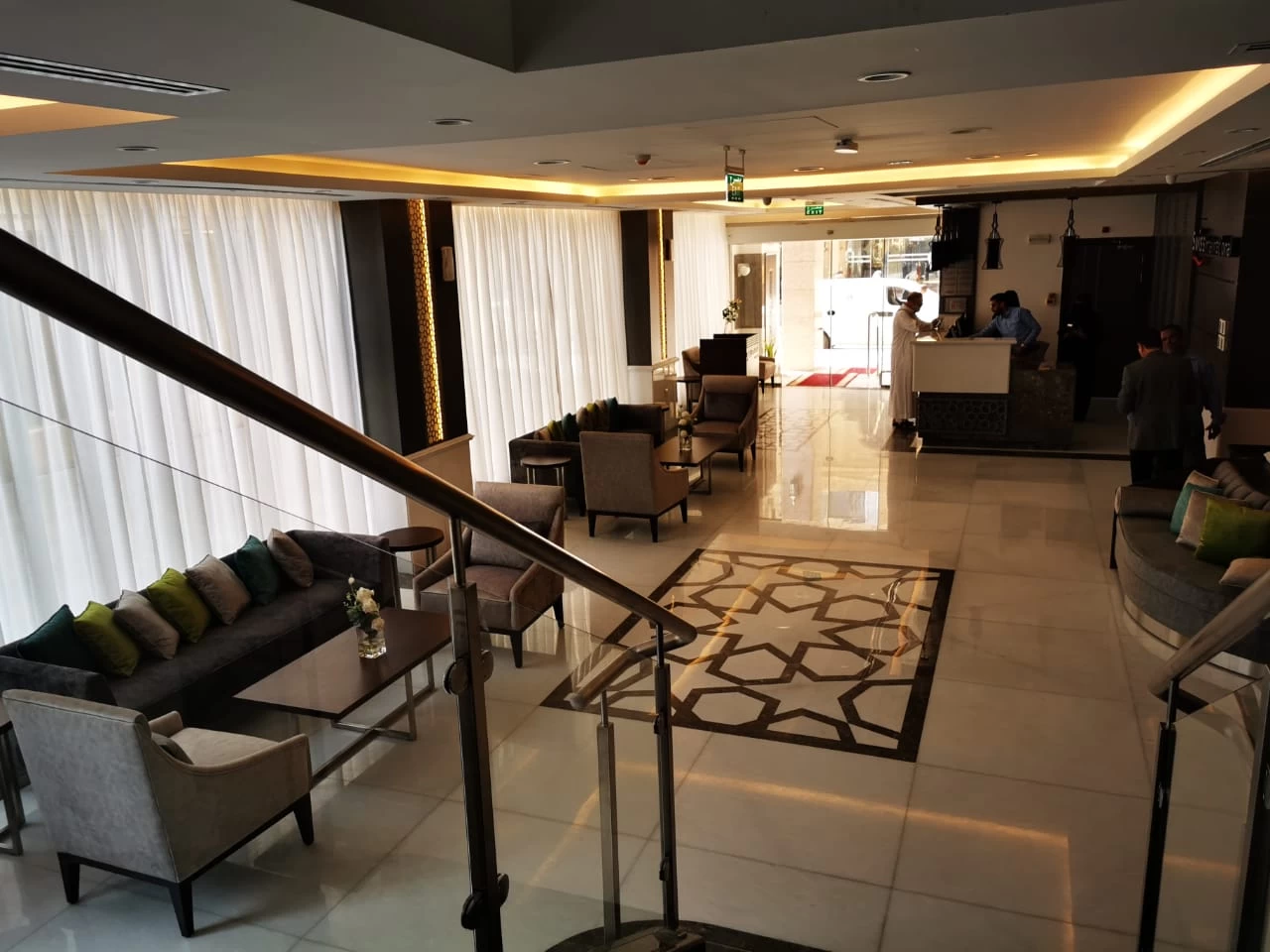 استقبال الفندق